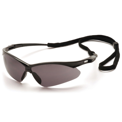 Pyramex PMXTREME® Safey Glasses Black Frame With Gray Lens SB6320SP