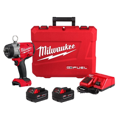 Milwaukee M18 FUEL 1/2 Inch High Torque Impact Wrench With Pin Detent Kit 2966-22