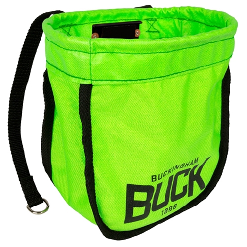 Buckingham BuckViz Safety Green Canvas Bolt Bag With Magnet 4570G4M2