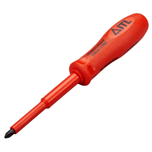 Insulated Tools Ltd 1000V Insulated Screwdriver 4 Inch x #2 Phillips 02020