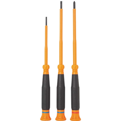 Klein 1000V Insulated Precision Screwdriver Set 3 Piece 85613INS