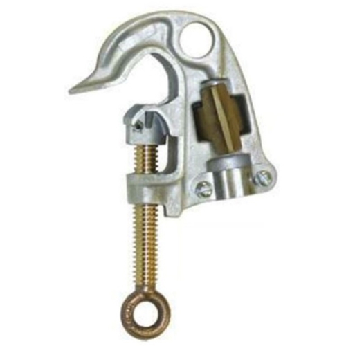 Hastings 1.5" C Head Aluminum Ground Clamp With Serrated Jaw 11190