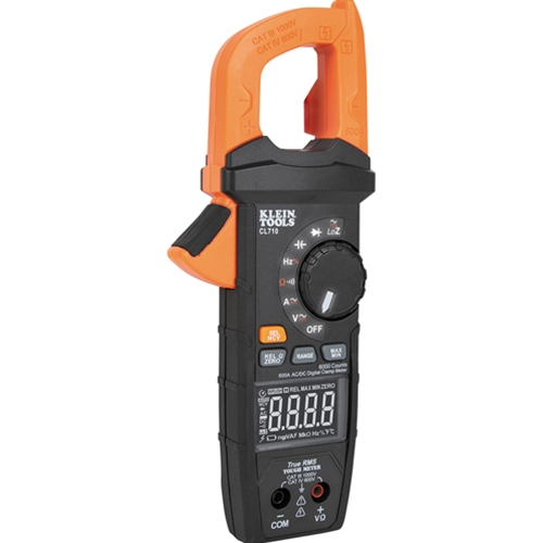Klein 600A AC DC Auto Ranging Digital Pro Clamp Meter CL710