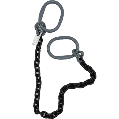 Reliable Equipment 8800 lb Oblong Link Pole Sling Three Eighths Inch by Six Feet Long REL-375X06CO