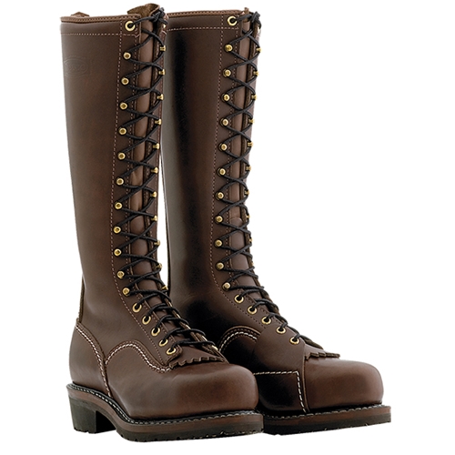 Wesco 16" Voltfoe® Composite Toe EH Brown Lineman's Boot