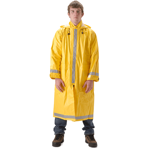 NASCO ArcLite Yellow 48" Long Rain Coat